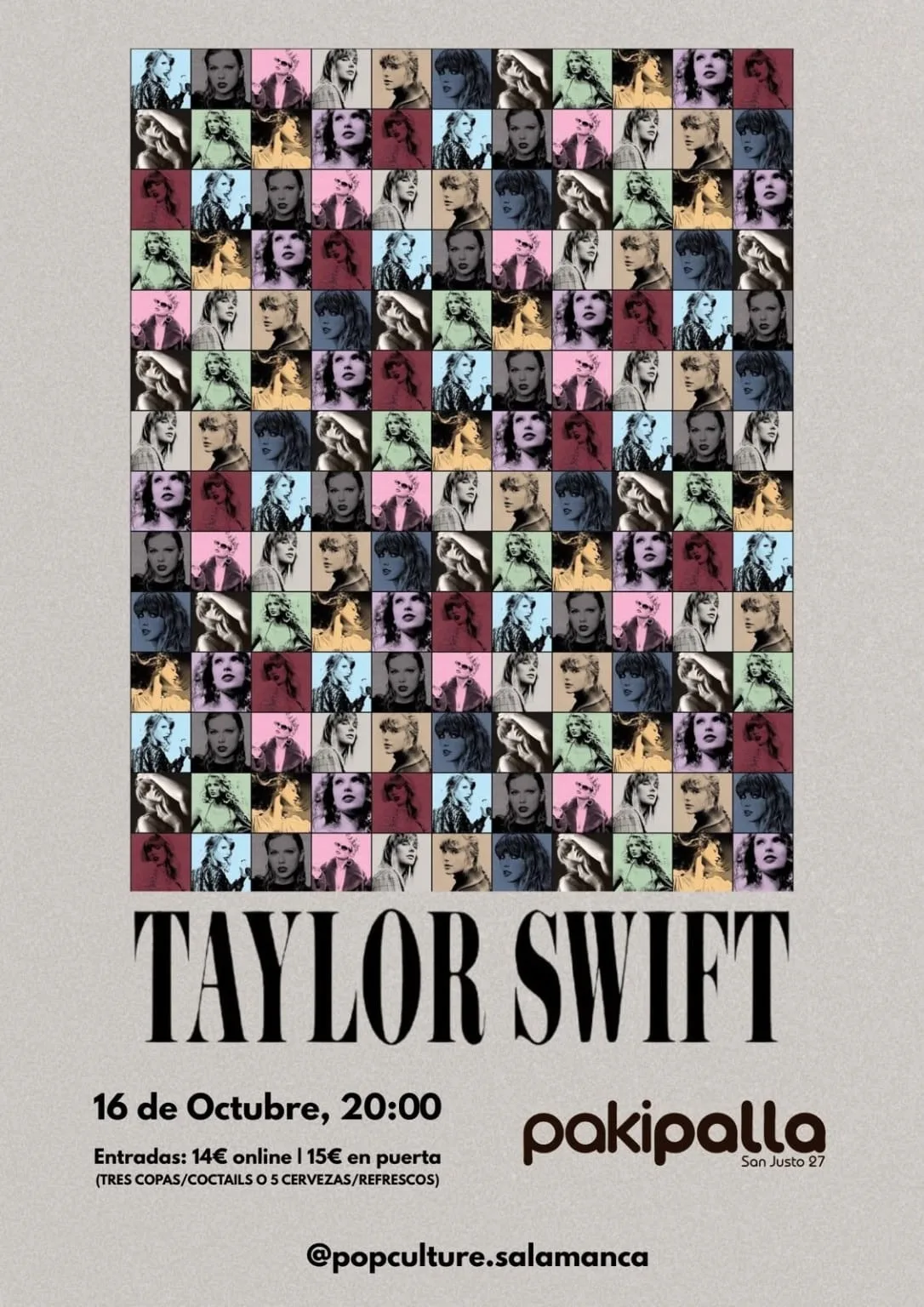 Taylor Swift 16 octubre 2026